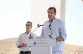 ep el ministro de transportes y movilidad sostenible oscar puente durante la rueda de prensa en