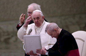 ep el papa francisco en una de las audiencias generales