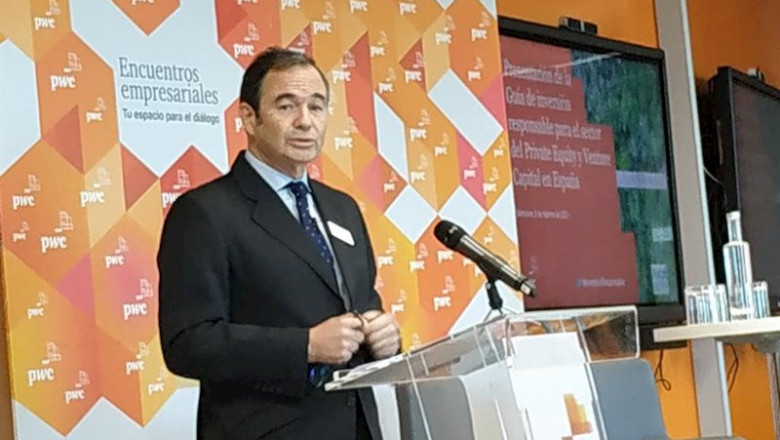 El presidente de Ascri, Miguel Zurita, en la presentación de la 'Guía de inversión responsable', este miércoles. | EUROPA PRESS - Archivo ep el presidente de ascri miguel zurita en la presentacion de la guia de inversion responsable este