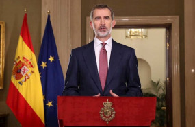 ep el rey felipe vi se dirige a la nacion en un mensaje televisado por la crisis del coronavirus en