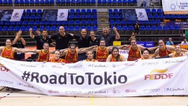 ep espanahistoriasellarbillete femeninobaloncestosillaruedastokio 2020