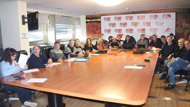 Firma de convenio de pastas alimenticias | UGT FICA ep firma de convenio de pastas alimenticias