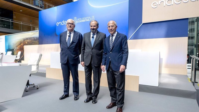 ep i d el consejero delegado de endesa jose damian bogas el presidente de endesa juan sanchez calero ep i d el consejero delegado de endesa jose damian bogas el presidente de endesa juan sanchez calero