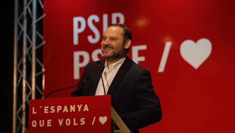 José Luis Ábalos en un acto con los socialistas de Baleares | Isaac Buj - Europa Press ep jose luis abalosun actolos socialistasbaleares