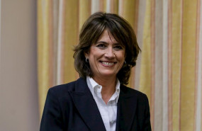 ep la exministra de justicia dolores delgado a su llegada a la comision de justicia del congreso de