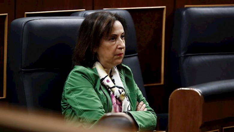 La ministra de Defensa, Margarita Robles, en el Congreso | Pool - Archivo ep la ministra de defensa margarita robles en el congreso