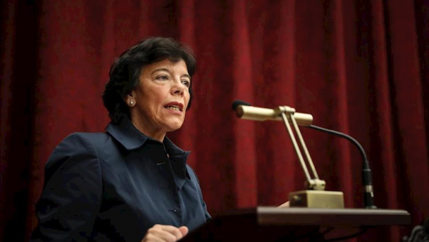 ep la ministra de educacion y formacion profesional isabel celaa el pasado mes de octubre en un acto