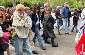 ep la ministra de igualdad ana redondo en la manifestacion del 1 de mayo en valladolid