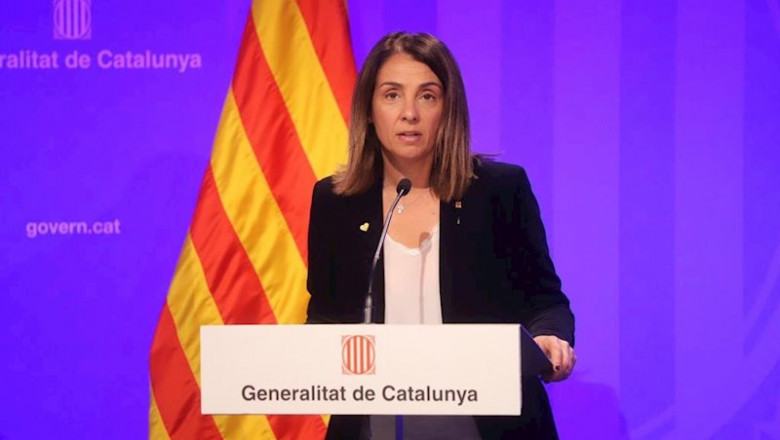 La portavoz del Govern, M.Budó | @GOVERN ep la portavoz del govern mbudo