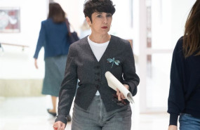 ep la portavoz del pnv en el congreso maribel vaquero a su llegada a la junta de portavoces en el