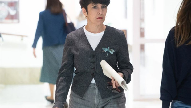 ep la portavoz del pnv en el congreso maribel vaquero a su llegada a la junta de portavoces en el