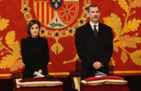 ep los reyes durantemisa conmemorativacondebarcelona