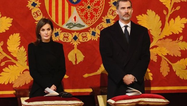 ep los reyes durantemisa conmemorativacondebarcelona
