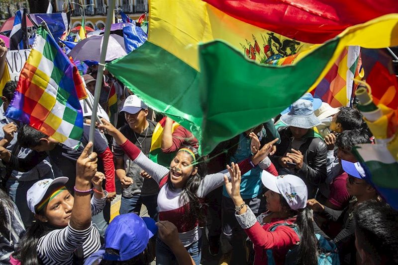 ep manifestaciones en bolivia