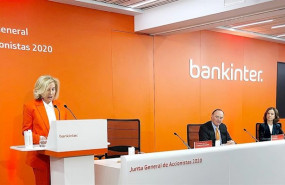 ep maria dolores dancausa consejera delegada de bankinter y pedro guerrero presidente de bankinter
