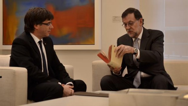 ep mariano rajoy recibecarles puigdemontla moncloa