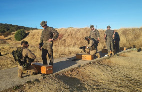 ep militares del ejercito de tierra durante un ejercicio