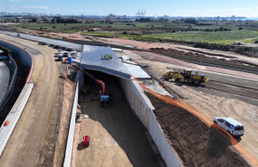 ep obras de la zona de actividad logistica del port de tarragona en vila seca tarragona