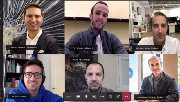 ep representantes de las seis startups ganadoras en start4big