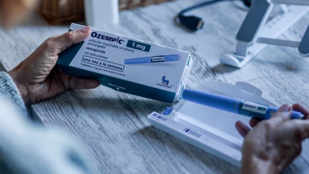 ep una persona utilizando ozempic a 2 de noviembre de 2023 en madrid espana