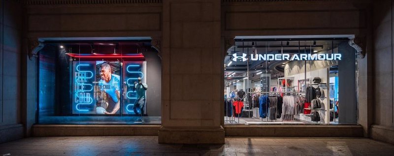 ep under armour abre un nuevo espacio en el corte ingles portal del angel de barcelona