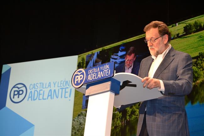 Valladolid, Rajoy en clausura XIII Congreso PPCYL | EUROPA PRESS ep valladolid rajoyclausura xiii congreso ppcyl