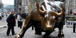 photo d archives du charging bull ou wall street bull a new york 