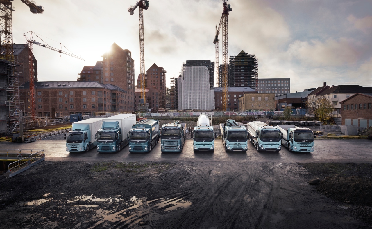 Volvo recibe un pedido récord de 1.000 camiones eléctricos de la suiza Holcim