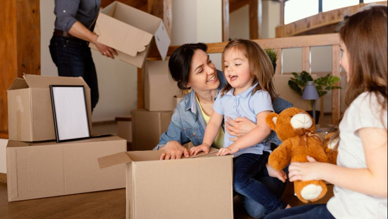 como hacer una mudanza si hay ninos pequeos