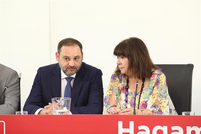 Ábalos y Narbona asisten a la reunión de la Comisión Ejecutiva Federal del PSOE | EDUARDO PARRA/EUROPA PRESS - Archivo ep abalosnarbona asistenla reunionla comision ejecutiva federalpsoe