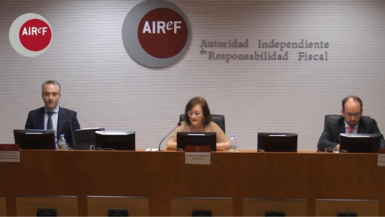 ep acto de pesentacion del estudio de la airef celebrado de forma telematica
