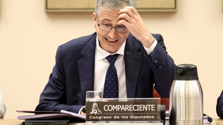 ep archivo el gobernador del banco de espana pablo hernandez de cos comparece en una comision en ep archivo el gobernador del banco de espana pablo hernandez de cos comparece en una comision en