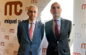 ep archivo   el presidente de miquel y costas jordi mercader y el director general ignasi nieto