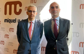 ep archivo   el presidente de miquel y costas jordi mercader y el director general ignasi nieto