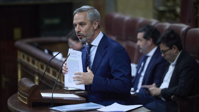 ep archivo   el vicesecretario de hacienda vivienda e infraestructuras del pp y diputado del pp juan