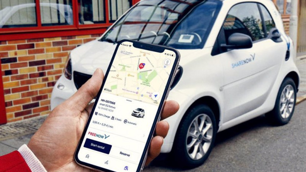ep archivo   imagen de la integracion de share now en la app free now