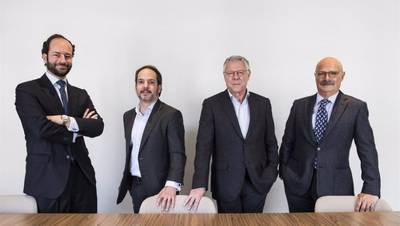 ep archivo   socios de aurica capital de izquiera a derecha raul rodriguez ivan plaza ferran conti y