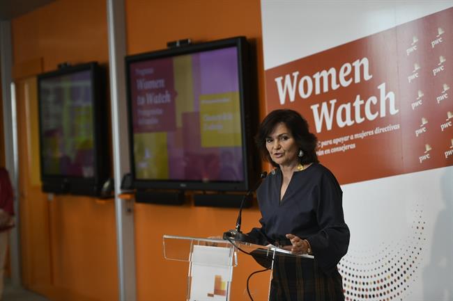 ep carmen calvo participala clausuraprograma women to watchpwc