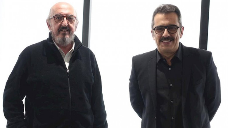 El director de Mediapro, Jaume Roures y el presentador de televisión y productor, Andreu Buenafuente, posan juntos para Europa Press | Eduardo Parra - Europa Press ep el director de mediapro jaume roures y el presentador de television y productor andreu