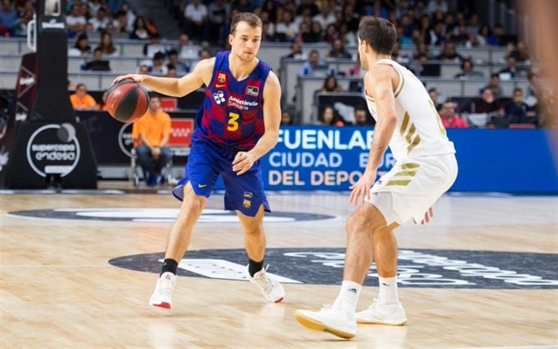 ep el jugador del bara kevin pangos en la supercopa endesa 2019