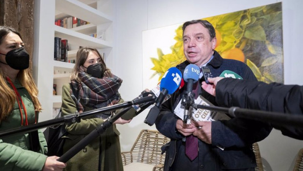 ep el ministro de agricultura pesca y alimentacion luis planas comparece ante los medios de