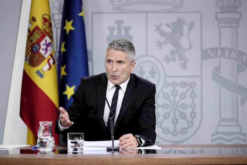 ep el ministro del interior en funciones fernando grande-marlaska