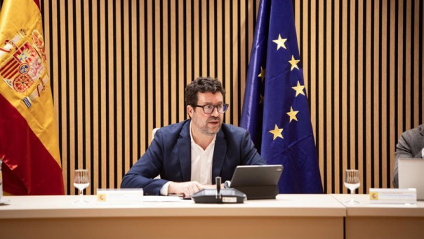 ep el secretario de estado de trabajo joaquin perez rey durante la reunion de este lunes 26 de enero