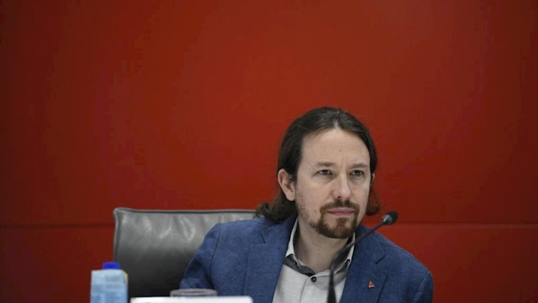 ep el vicepresidente segundo y ministro de derechos sociales y agenda 2030 pablo iglesias durante la