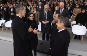 ep en paris los reyes felipe vi 1i y letizia 2i durante el acto organizado por francia por el dia