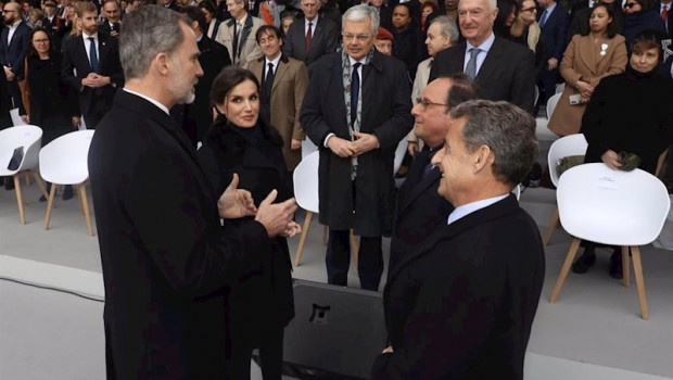 ep en paris los reyes felipe vi 1i y letizia 2i durante el acto organizado por francia por el dia