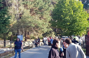 ep imagen del dispositivo de busqueda de blanca ferandez ochoa en la localidad de cercedilla