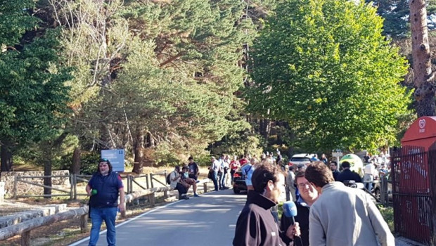 ep imagen del dispositivo de busqueda de blanca ferandez ochoa en la localidad de cercedilla