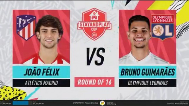 ep joao felix y bruno guimaraes en la stayandplay cup