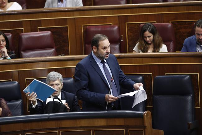 José Luis Ábalos, ministro de Fomento, en el Pleno del Congreso | Eduardo Parra - Europa Press ep jose luis abalos ministrofomento enplenocongreso